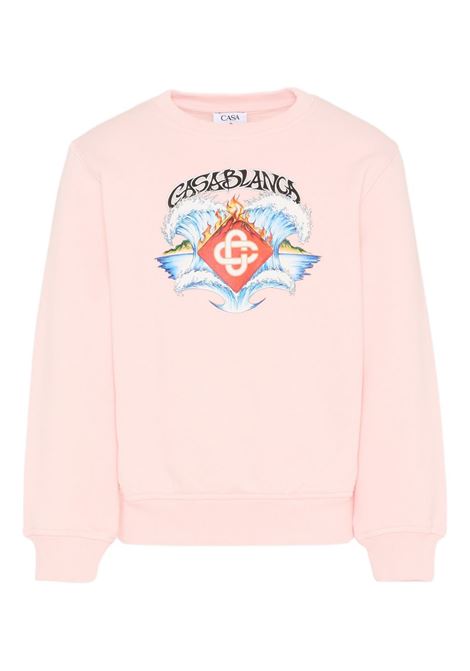 Felpa Casablanca Kids CasA BLANCA KIDS | FELPE E TUTE | K-SP26-JTP-371-01EX-BCWAVES